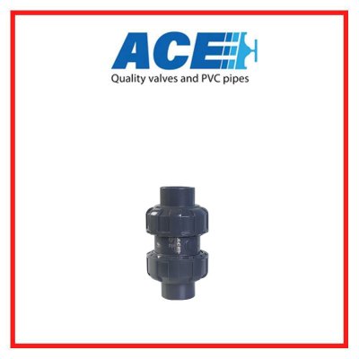 สปริงเช็ควาล์ว DN15(1/2") ACE D/UNION BALL TYPE half ball EPDM O-ring With Spring