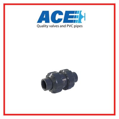 สปริงเช็ควาล์ว DN15(1/2") ACE D/UNION BALL TYPE half ball EPDM O-ring With Spring