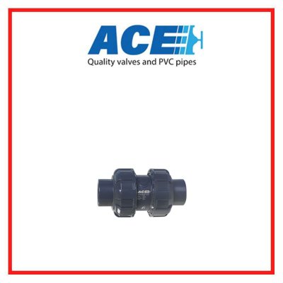 สปริงเช็ควาล์ว DN15(1/2") ACE D/UNION BALL TYPE half ball EPDM O-ring With Spring