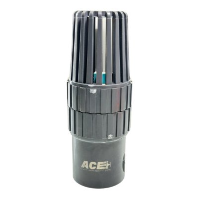 สปริงฟุตวาล์ว 1.5" ACE SPRING FOOT VALVE 1.1/2" (DN40) UPVC (Spring type)