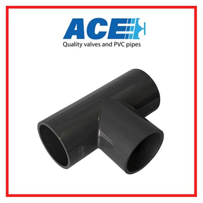 ข้อต่อ สามทาง 90 องศา 1" PVC TEE 90°-WS B