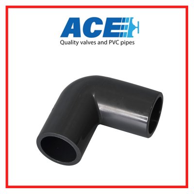 ข้องอ  90° 3" PVC ( ACE  ELBOW 90°-WS B )