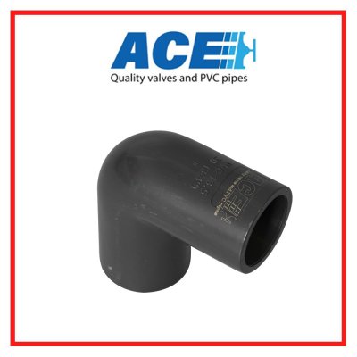 ข้องอ  90° 3/4" PVC ( ACE  ELBOW 90°-WS B )