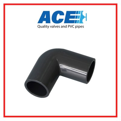 ข้องอ  90° 3/4" PVC ( ACE  ELBOW 90°-WS B )