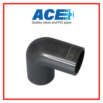 ข้องอ  90° 1" PVC ( ACE  ELBOW 90°-WS B )