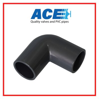ข้องอ  90° 1.5" PVC ( ACE ELBOW 90°-WS B )