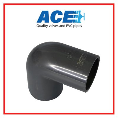 ข้องอ 90° 2" PVC ( ACE ELBOW 90°-WS B )