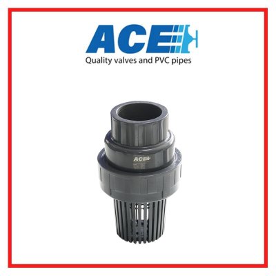 สวิงฟุตวาล์ว 2.1/2" ACE   PVC FOOT VALVE
