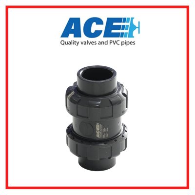 สปริงเช็ควาล์ว DN40(1.1/2") ACE D/UNION BALL TYPE half ball EPDM O-ring With Spring