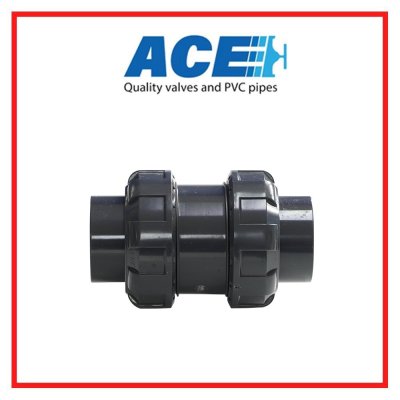 สปริงเช็ควาล์ว DN40(1.1/2") ACE D/UNION BALL TYPE half ball EPDM O-ring With Spring