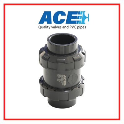 สปริงเช็ควาล์ว  DN50(2") ACE D/UNION BALL TYPE half ball EPDM O-ring With Spring