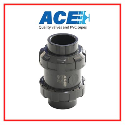 สปริงเช็ควาล์ว  DN50(2") ACE D/UNION BALL TYPE half ball EPDM O-ring With Spring