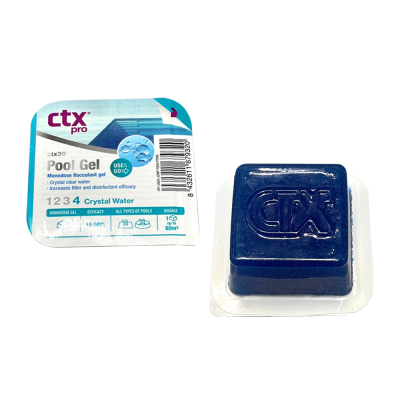 CTX Pro M1 FLOCULANTE GEL พูลเจล  ก้อนเจลปรับน้ำใส