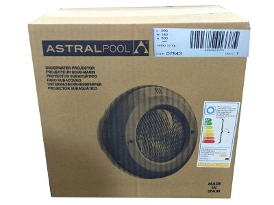 07843 โคมไฟ 300 วัตต์/12 โวลต์ แบบฝังเบ้า Par56  หน้ากากสแตนเลส