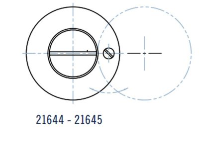 Suction point, male thread 1.5" with lid Astralpool