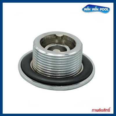 หัวพ่นสปา (เฉพาะหัวสวม) ขนาด 1-1/4" แบบปรับทิศทางได้ โครเมียม/บรอนซ์