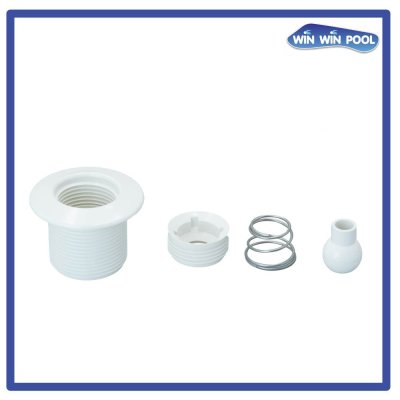 หัวพ่นสปา (เฉพาะหัวสวม) ขนาด 1-1/4" แบบปรับทิศทางได้ พลาสติก