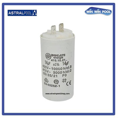 4405020121 Condenser 14 UF 3/4 CV (0.75 HP) อะไหล่หมายเลข 25