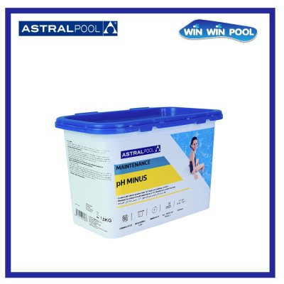 Solid pH minor ตัวลดค่า pH ในสระน้ำ ขนาด 1.5 กิโลกรัม