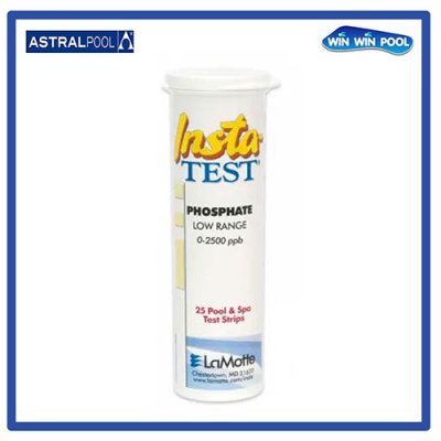 PHOSPHATE TES STRIP (25 UN.) แถบวัดค่าฟอสเฟต (ควรใช้ร่วมกับน้ำยากำจัดฟอสเฟต)