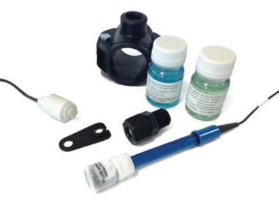  Complete pH Sensor Kit  ชุดหัววัดค่า pH (หัววัดค่า,อุปกรณ์จับยึด,น้ำยาสอบเทียบ)