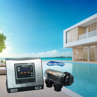 Viron V45 เครื่องผลิตคลอรีนจากเกลือ Astral pool Salt chlorinator