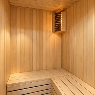 STANDARD Sauna 70431S 150x150x210 cm 4.5kW /230/400V 3-phase