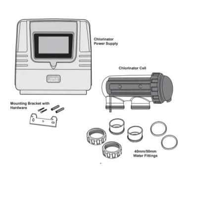 Astralpool Halo 18 Chlor เครื่องผลิตคลอรีนจากเกลือ รุ่น Halo Chlor อัตราผลิตคลอรีน 18 กรัม/ชั่วโมง