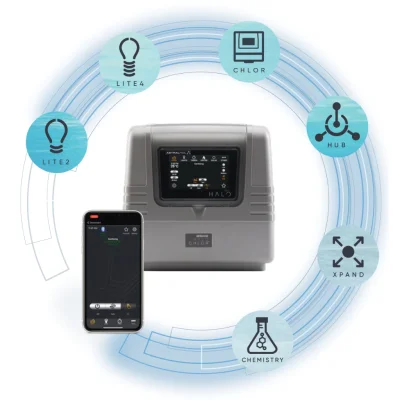 Astralpool Halo 18 Chlor เครื่องผลิตคลอรีนจากเกลือ รุ่น Halo Chlor อัตราผลิตคลอรีน 18 กรัม/ชั่วโมง