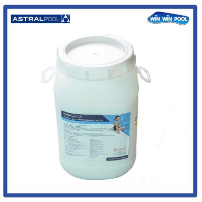 คลอรีนไตรคลอฯ ชนิดเกล็ด 90% ขนาด 25 กิโลกรัม T.C.C.A.90G Granules Astral pool