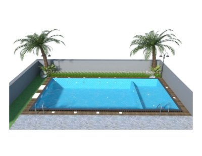 Concrete pool