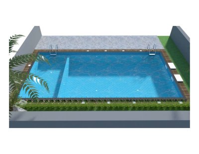 Concrete pool