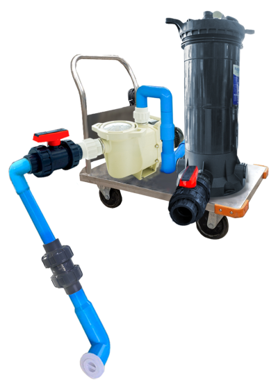 Pentair Mobile Cleaning ชุดรถเข็นดูดตะกอนสำหรับสระ ประมาณ 3m x 6m