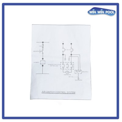 ชุดสวิทซ์ลม AS‐01 Residential Air Switch Button Complete Set