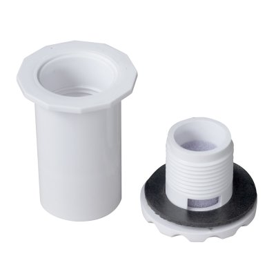 แอร์วาล์ว PSF-14-W Standard air Valve Control1.5" สีขาว