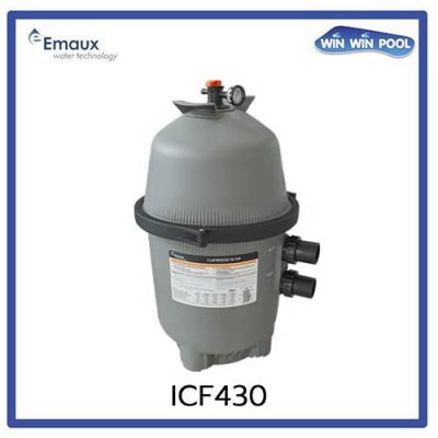 EMAUX Galaxy Multi-Element Cartridge Filter ICF430 เครื่องกรองคาร์ทริดจ์ ความละเอียด 15 ไมครอน Flowrate 34.5 m³/h