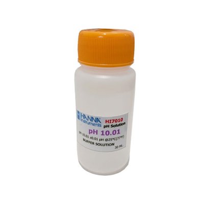 HI7010L pH 10.01  HANNA PH BUFFER SOLUTION น้ำยามาตรฐาน PH ขนาด 30 ml.