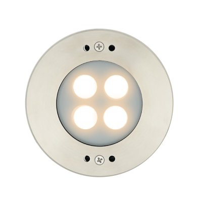 ไฟ 9W/12V/DC Warm White  ขอบสแตนเลส  Jesta