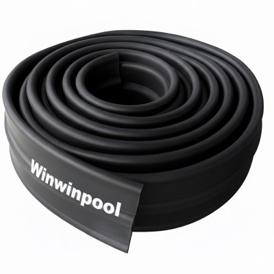 Premium Rubber Waterstop for Concrete Joint Waterproofing, 8" Type AA, Triple-Rib Design, 5 mm Thick — Suitable for 20–25 cm Concrete Walls.