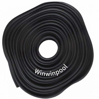 ยางกันซึม TYPE C กว้าง 8" 2 ปุ่ม หนา 9.5mm. ม้วน 20 เมตร