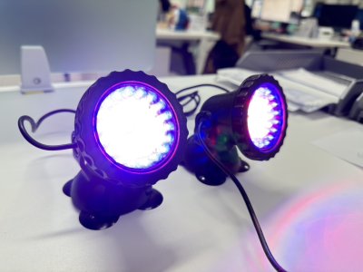 RGB Underwater LED Light 36 LEDs DC 12V IP68 Waterproof for Swimming Pool, Fountain, Pond & Aquarium
