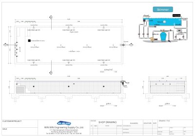 Construction of a 4×12×1.4 m Concrete Swimming Pool with Salt System (Skimmer System) ⭐ Special All-Inclusive Price: 1,390,000 THB ⭐