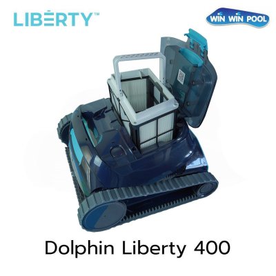 Dolphin  Liberty  400 Series แบบไร้สาย สำหรับสระว่ายน้ำ