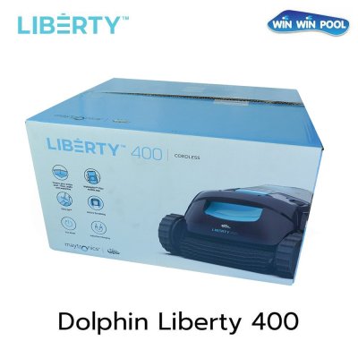 Dolphin  Liberty  400 Series แบบไร้สาย สำหรับสระว่ายน้ำ