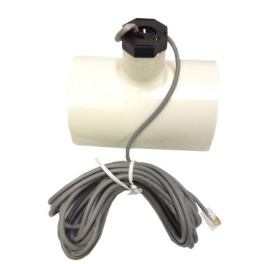 โฟลว์สวิทช์พร้อมกระบอก - Flow Switch for Salt Chlorinator with T-Body