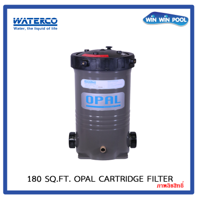 เครื่องกรองกระดาษขนาด 180 Sq.Ft. Opal Cartridge Filter Port Site 2"