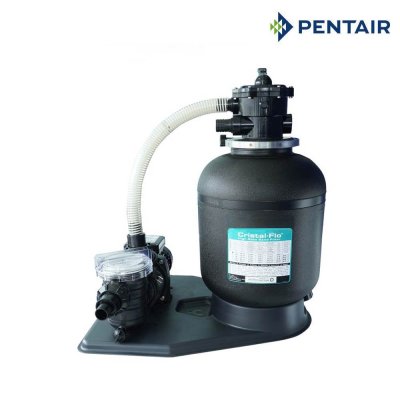 PENTAIR Sand Filtration System CRISTALFLO™ with SWIMMEY™  Pump 1 HP/ Flowrate: 10 m³/h