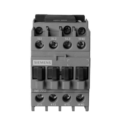 SIEMENS, Contactor S0, 12A, 5.5kW, 220AC,1NO  (3MT7012-0AA10-0AP0)