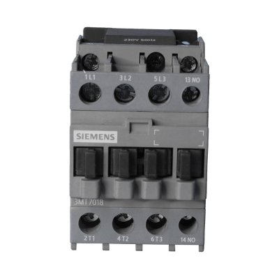 SIEMENS, Contactor S1, 18A, 7.5kW, 220AC,1NO (3MT7018-1AA10-0AP0)