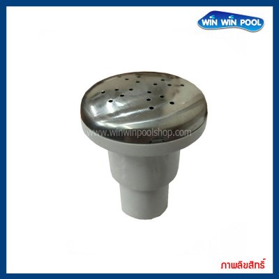 หัวจ่ายลมแบบทากาว รุ่นหน้ากากสแตนเลส ใช้กับท่อลมขนาด 3/4"